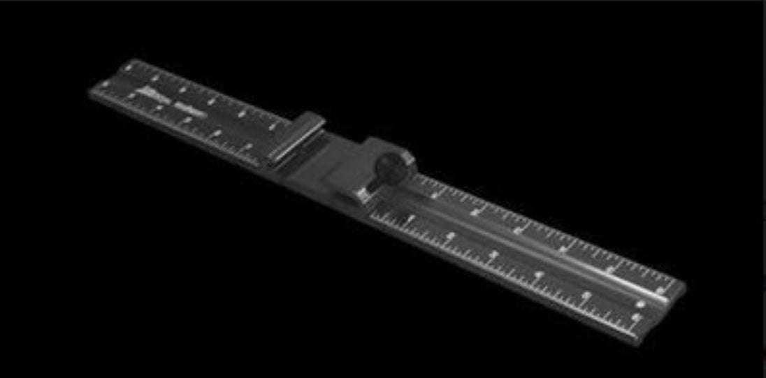 Sooper Edge Safety Ruler – 28" to 76" Aluminum Cutting Ruler