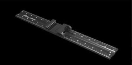 Sooper Edge Safety Ruler – 28" to 76" Aluminum Cutting Ruler