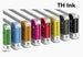 Set of ink cartridges with labels on a white background, featuring the brand 'TH Ink'.