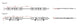 Technical drawing of Trident SF and DF products with measurements