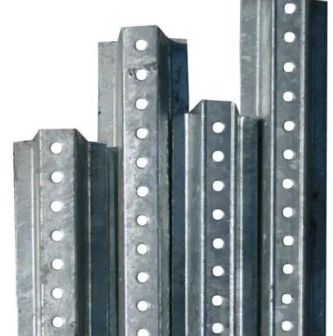 8' Galvanized U-Channel Sign Post – 2lb