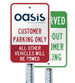 8' Galvanized U-Channel Sign Post – 2lb
