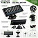 G2G Series 1 40W LED Wall Washer with adjustable mount, waterproof connectors and 10-degree beam angle