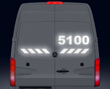 3M 5100R Scotchlite Reflective Graphic Film - White