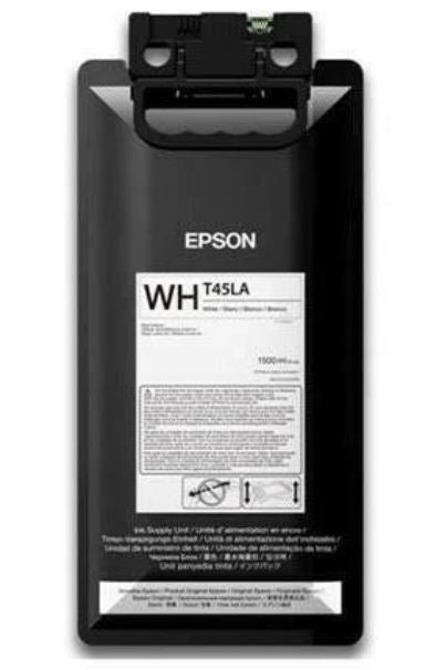 Epson ink cartridge with label on a white background