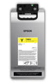 Epson yellow ink cartridge on a white background