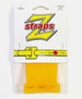 Packaged yellow straps with 'Z Straps' branding on a white background