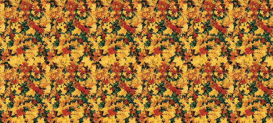 Fadeless Bulletin Board Designs 48" x 50 ft - Leaves banner