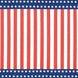 Fadeless Bulletin Board Designs 48" x 50 ft - Stars and Stripes
