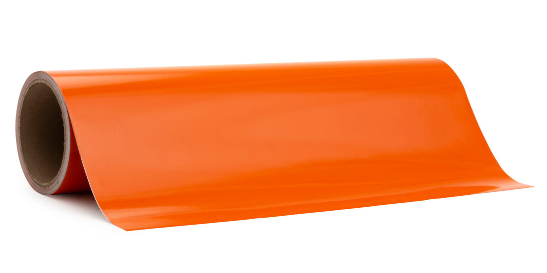 3M Reflective Vinyl with Comply Adhesive - Orange
