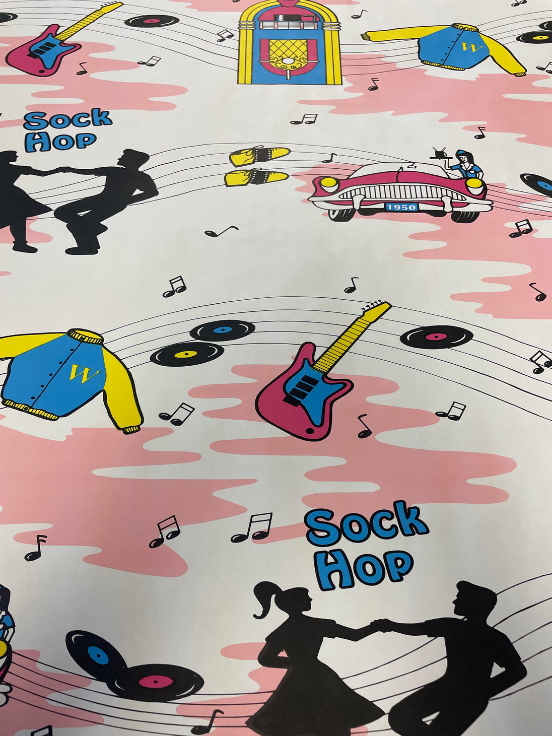 Fadeless Bulletin Board Designs 48" x 50 ft - Fifties