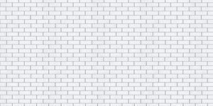Fadeless Bulletin Board Designs 48" x 50 ft - White Subway Tile 7 Left in stock