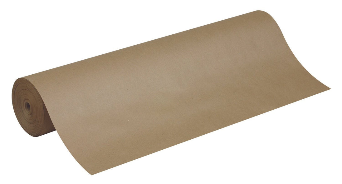 Kraft heavy weight paper roll 48" x 500 ft 