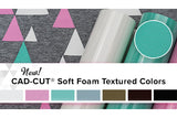 Stahls Soft Foam Textured HTV Mint sample