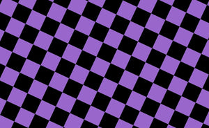 Fadeless Bulletin Board Designs 48" x 50 ft - Purple & Black Checkerboard