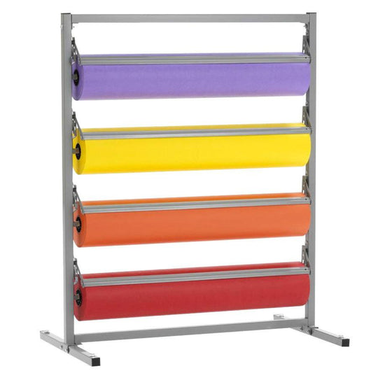 36" Four Deck Tower Paper Rack with Serrated Blade (T369R36)