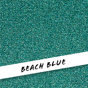 Stahls Glitter Flake HTV Beach Blue