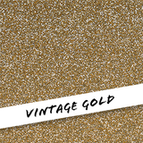 Stahls Glitter Flake HTV Vintage Gold