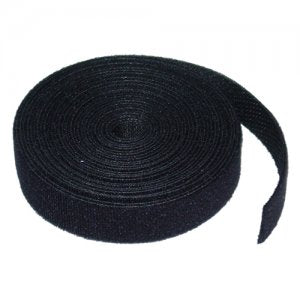 4 Wide VELCRO® Brand Black - IRON-ON Type - LOOP(soft) Side Only - By the  YARD