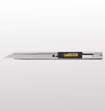 Olfa Ultra-Slim Stainless Steel Snap-Off Graphics Knife