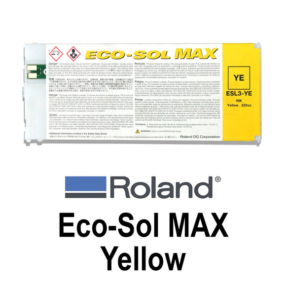 Roland Eco-Sol Max Ink 220ml Yellow