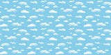 Fadeless Bulletin Board Paper Roll 48" x 50 ft Clouds