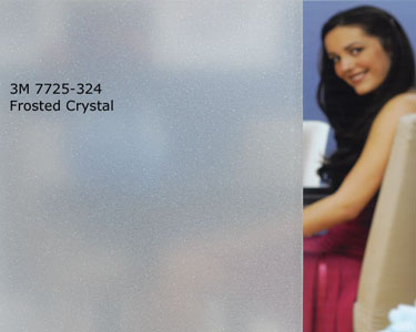 3M Frosted Crystal High Performance Vinyl Crystal Glass Finish 3