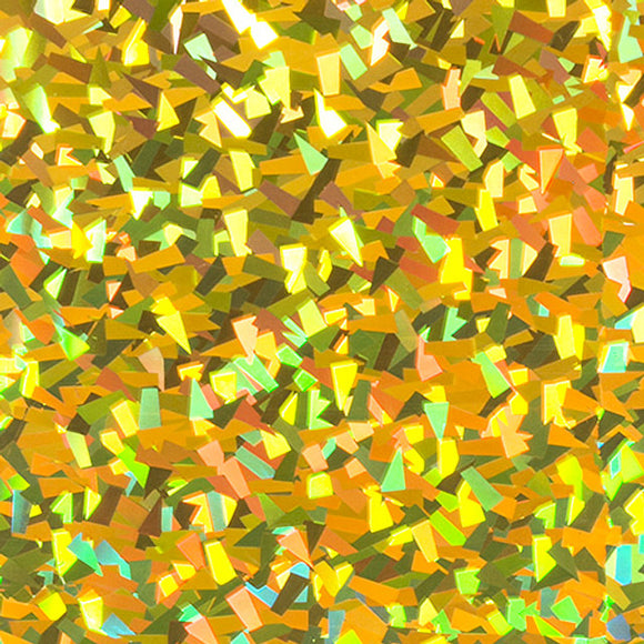 Stahls Reflective Glitter HTV Yellow Gold