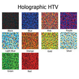 Stahls Hologram HTV Red color card