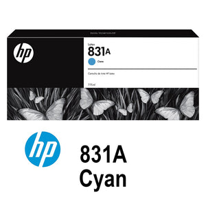 HP 831 Latex Ink Cyan 775ML
