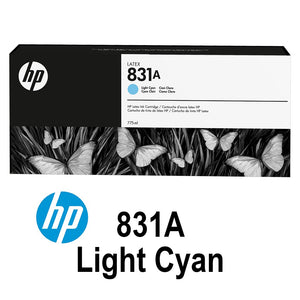 HP 831 Latex Ink Light Cyan 775ML