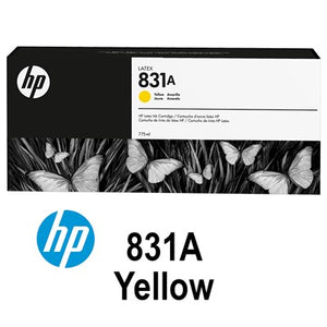 HP 831 Latex Ink Yellow 775ML