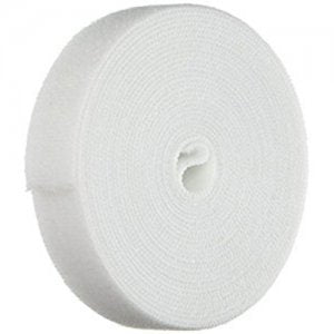 Velcro - 1" White or Black Loop (soft side) 1"x27.5yd or 82.5ft