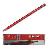 Stabilo Pencils - Red