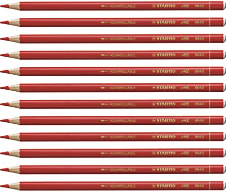 Stabilo Pencils Red