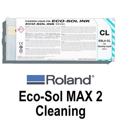 Roland Eco-Sol Max 2 Ink 220ml Cleaning