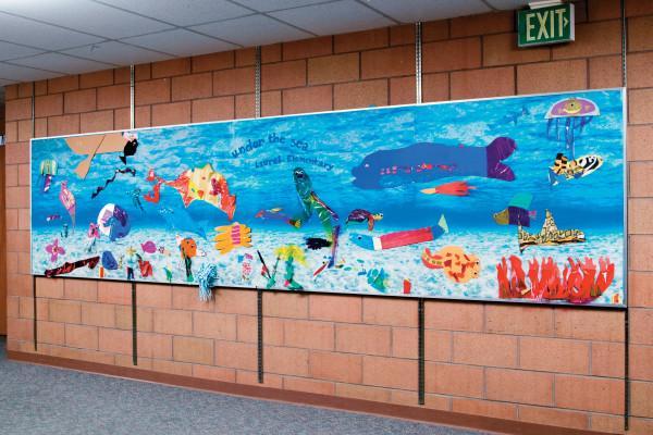 Fadeless Bulletin Board Paper Roll 48" x 50 ft Under The Sea
