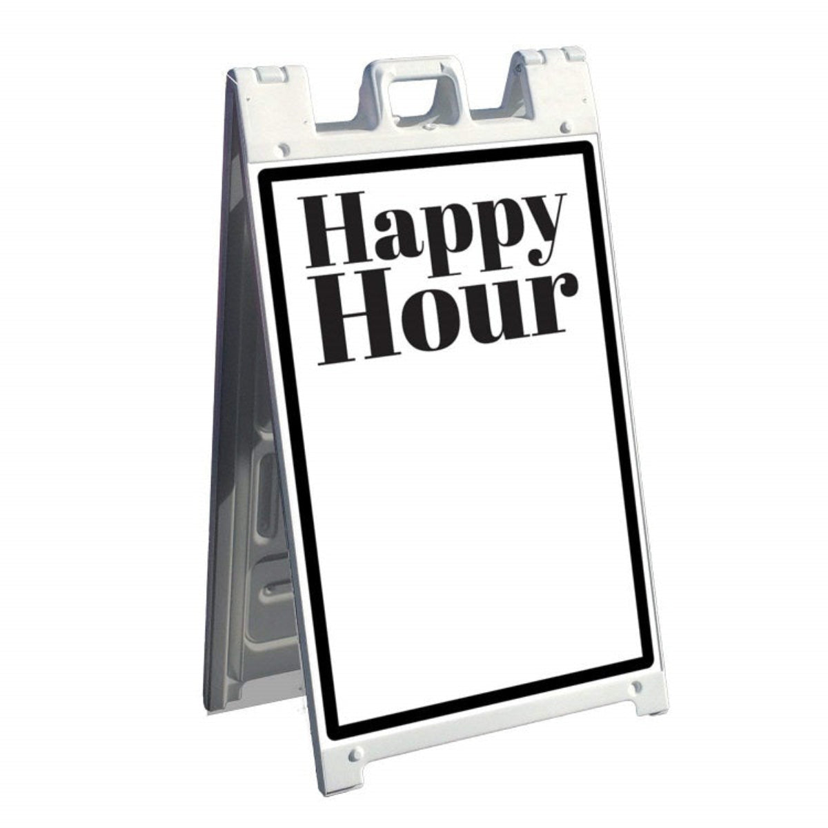 SIGNICADE 130-W Plastic A-Frame Sidewalk Sign