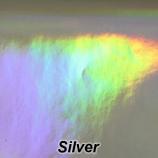Silver Rainbow Holographic Permanent Adhesive Decorative Vinyl Film