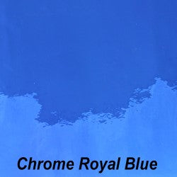 Royal Blue Chrome Permanent Adhesive Decorative Vinyl Film