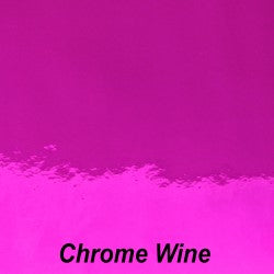 Wine Chrome Permanent Adhesive Decorative Vinyl Film