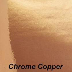 Copper Chrome Permanent Adhesive Decorative Vinyl Film